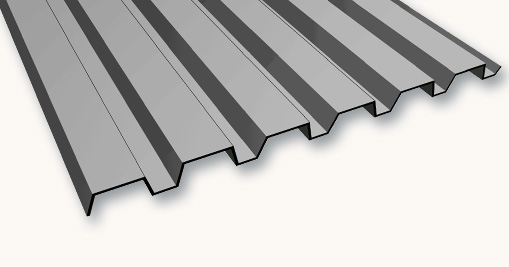 B deck panel in gray