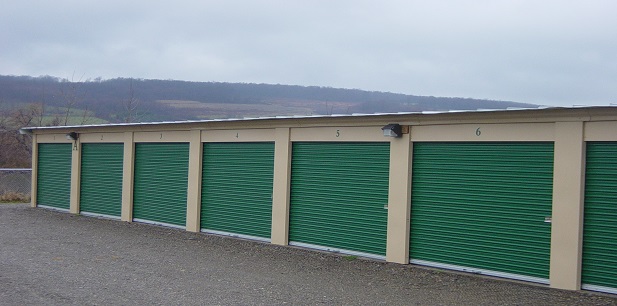 Self Storage building exterior view