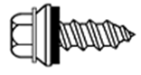 Screw accessory line drawing