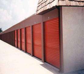 Self storage building exterior