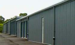 Self storage building exterior