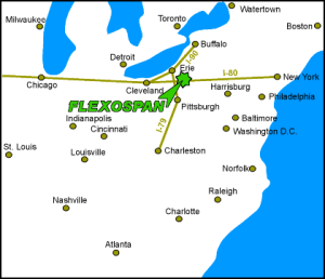 Flexospan Directions Map
