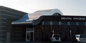 Radius Curved Roof Building